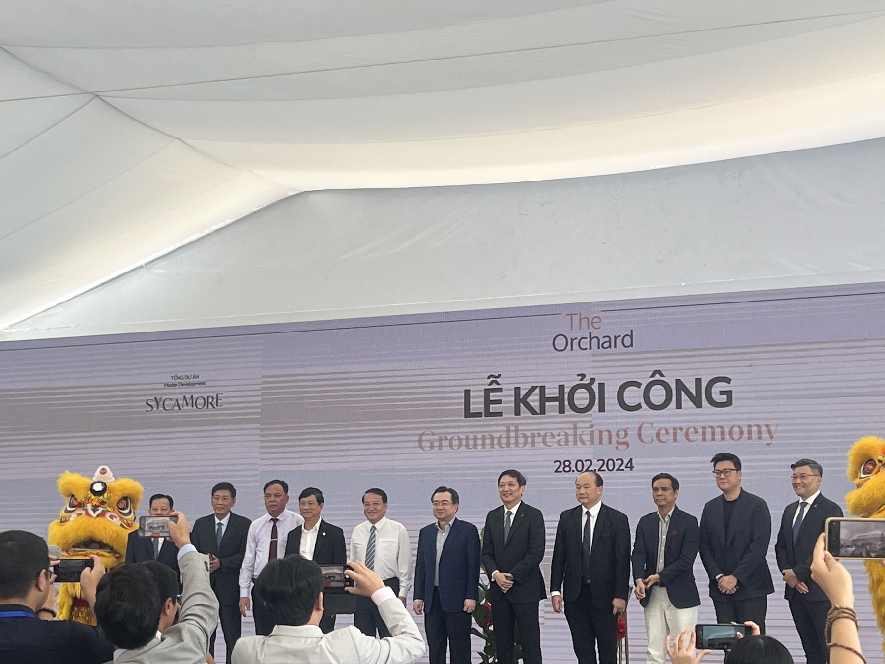 Khởi công Sycamore